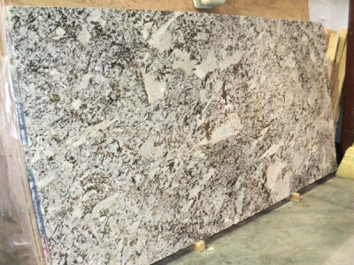 Magnificent White Granite Slab 34844