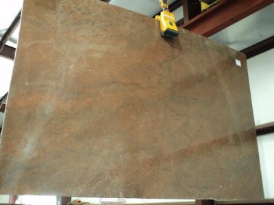 Chocolate Brown Quartzite Slab 19408